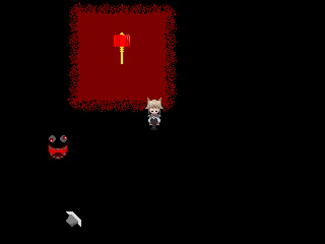fangame: Yume 2kki (2007) location: blood world author: Bokun
