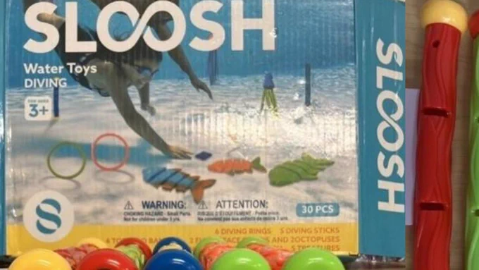 Over 250,000 pool toys recalled over an impalement risk