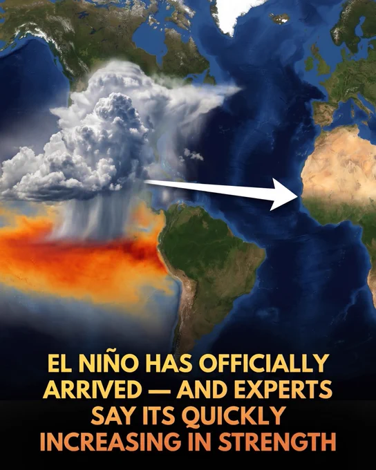 It’s official — El Niño has arrived

A powerful Super El Niño has officially arrived, threatening to collide with human-driven warming and push global temperatures to historic, record-breaking heights.

The National Oceanic and Atmospheric Administration (NOAA) has officially declared the arrival of El Niño after a massive build-up of unusually warm water in the tropical Pacific. 

This natural climate cycle is already releasing vast amounts of stored ocean heat into the atmosphere, threatening to disrupt global weather patterns. Alarmingly, scientists warn there is a 63% chance this event could intensify into a 'very strong' or Super El Niño, potentially ranking as one of the most powerful since modern records began in 1950. With the phenomenon developing on top of an already overheated planet, experts caution that it could push global temperatures to unprecedented heights, making the coming year the hottest on record.

