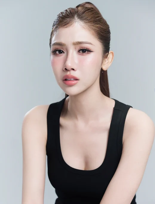 Ðo Nhat Hà – Most Beautiful Vietnam Transgender Fashion Model in Workout Women Tank Top Photoshoot