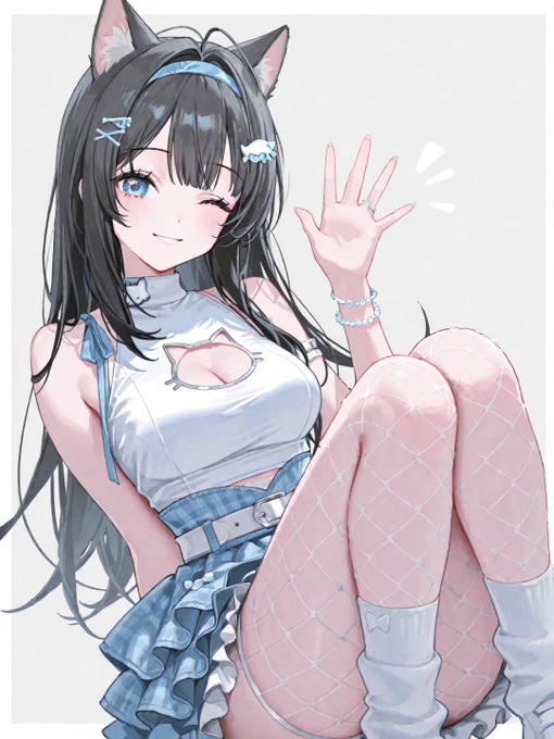 A anime-style character wearing traditional and elegant outfit, standing in a serene outdoor setting. No sensitive or explicit content.
SFW illustration.