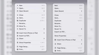 Mac icons before and after