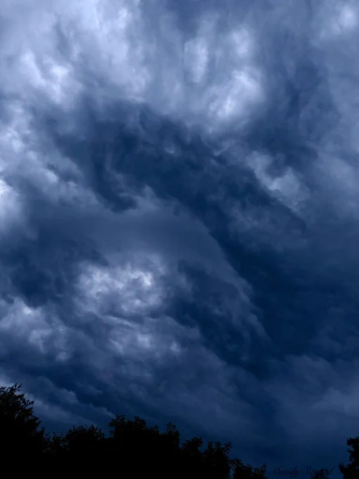 Moody clouds