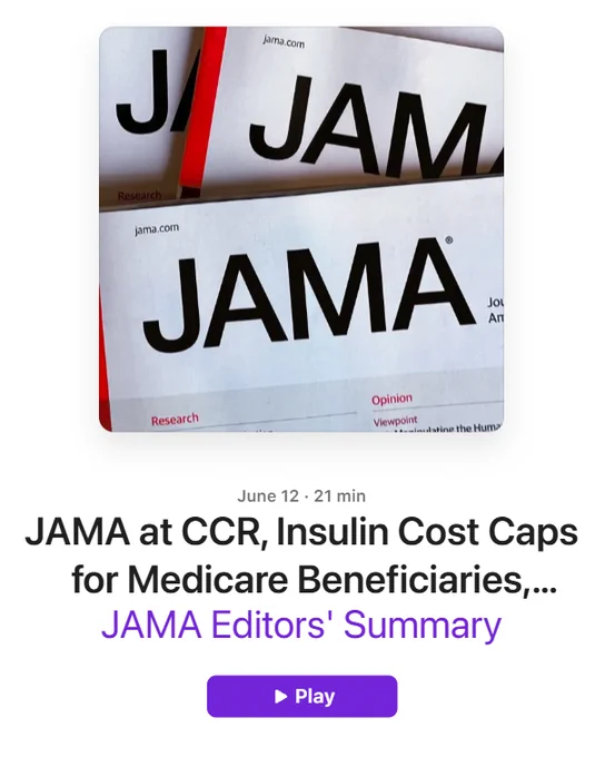 A stack of JAMA journal covers with prominent black 'JAMA' logo on white backgrounds and red spines. Smaller text includes 'jama.com', 'Research', 'Opinion', and 'Viewpoint' visible on the various covers.