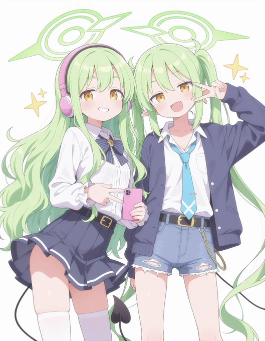 ブルアカ
橘ノゾミ&ヒカリのイラスト
SFW illustration