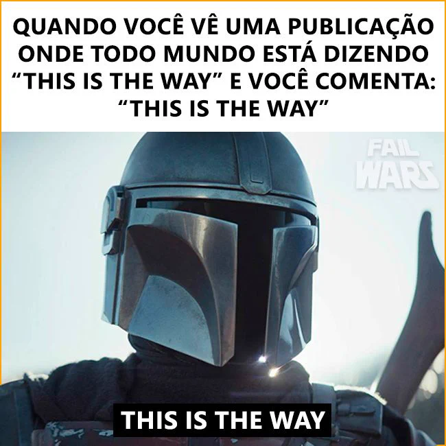 THIS IS THE WAY!