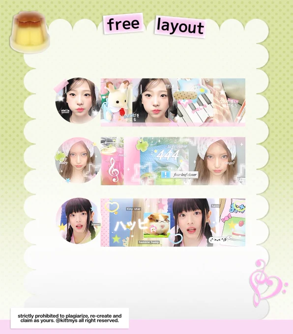 🥯 BUNSIE <2 slot> 
🍀 LUCKY CHARM <1 slot>
🐹 HAMMIE <1 slot>
