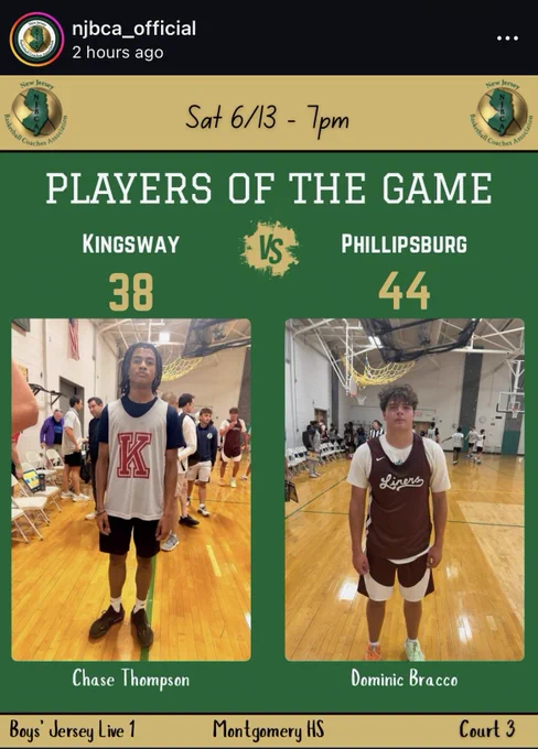 Player of the Game at Jersey Live 🏆🏀 2026
Thankful for the opportunity to compete. The work continues! #JerseyLive #PlayerOfTheGame.