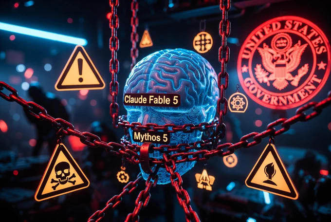  US Government Killed Claude Fable 5 in Just 72 HoursOn June 9, Anthropic released Claude Fable 5 and Claude Mythos 5 — their most powerful models yet (Mythos-class).Fable 5 became publicly available, while Mythos 5 was for select partners. They immediately topped benchmarks in:Software engineering
Autonomous agents  
Long-horizon tasks
Cybersecurity

But everything changed just 3 days later.

