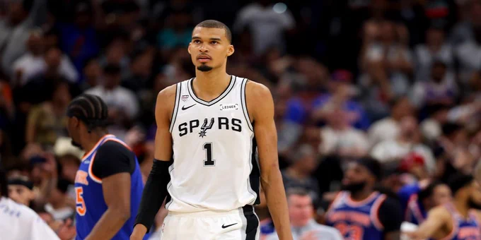Did Victor Wembanyama skip postgame handshake after NBA Finals loss?