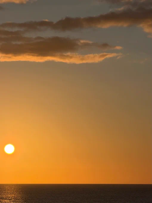 Up she rises