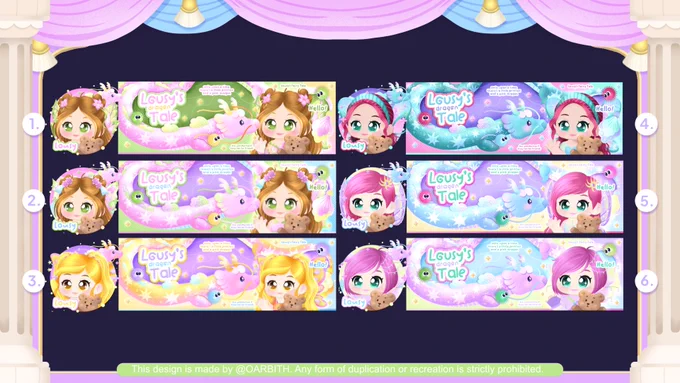 1. Flora 1
2. Flora 2
3. Stella 1
4. Aisha 1
5. Tecna 1
6. Tecna 2
7. Musa 1
8. Musa 2
9. Aisha 2
10. Bloom 1
11. Bloom 2
12. Stella 2