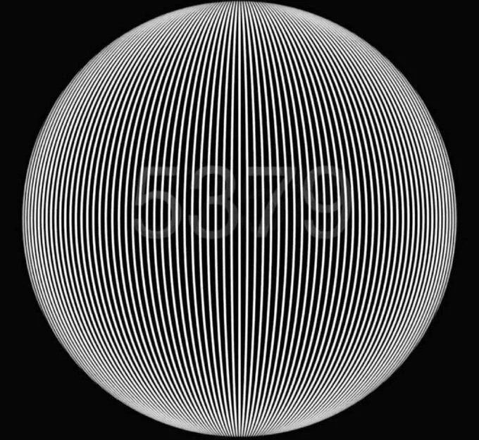Nobody has found the number hidden in the circle yet. Can you spot it?