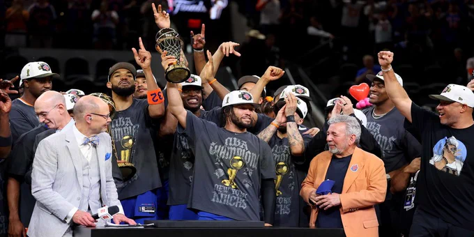 12 joyful Knicks photos celebrating NBA championship win