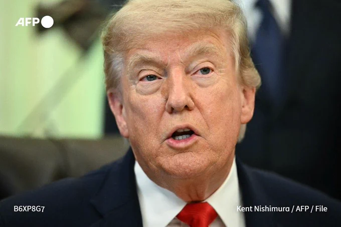 File photo shows US President Donald Trump speaking before signing a proclamation in the Oval Office of the White House in Washington, DC, on June 11, 2026