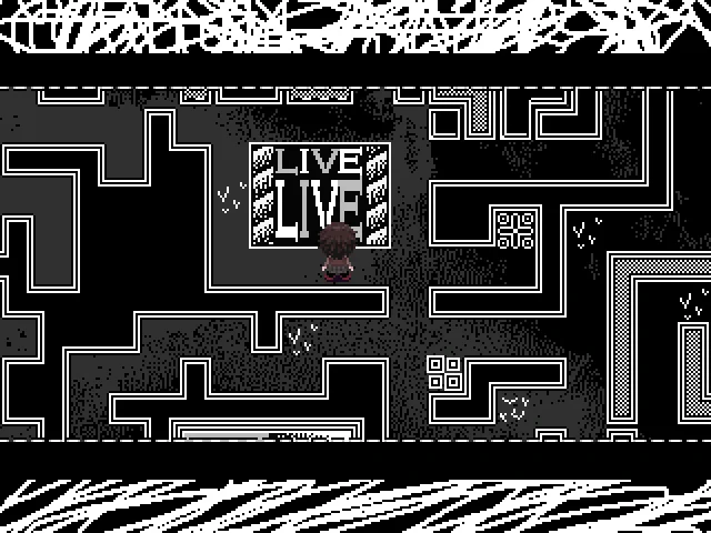 fangame: Collective Unconscious (2024) location: achromatic positive hellscape author: BlackMamba