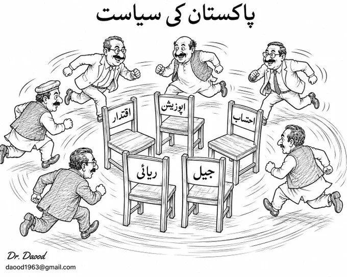 Musical chairs of Pakistan's politics
