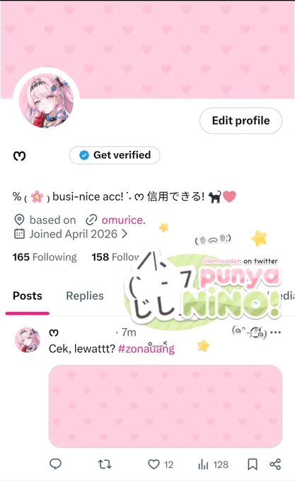 WTS ACC KOSONGAN APRIL Y26 🌱
- Username mulchar, T puluhan receh
- Folls BA JFB
- Verif email only (gmail), get all data
- Masuk htmt with pic
- Reply no showmore, go green
- No selective buyer

🌱 55k, avail QRIS. 
⭐ — Order DM @lemoaden.