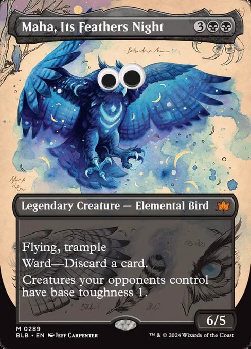 Maha, Its Feathers Night