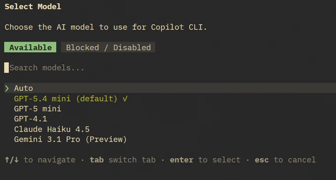 only ai models that are inferior are available in github copilot now. They removed codex models and claude models.