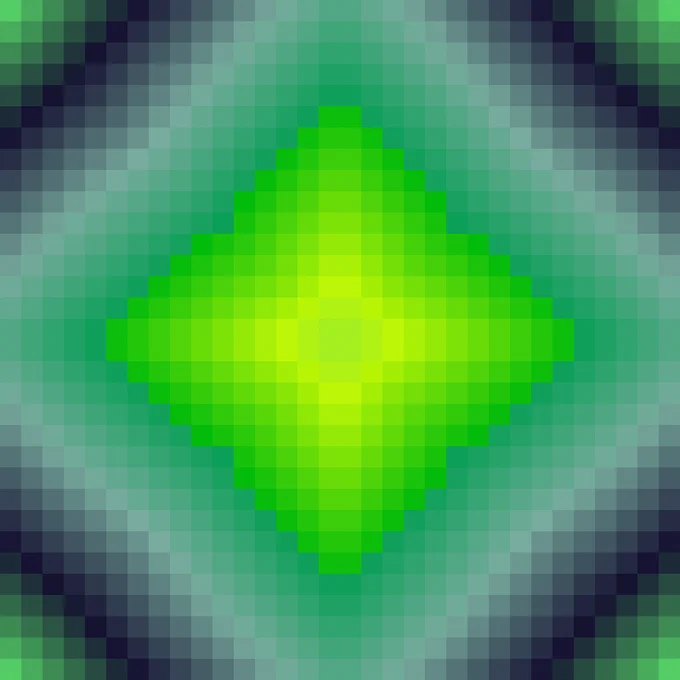 A randomly generated pattern