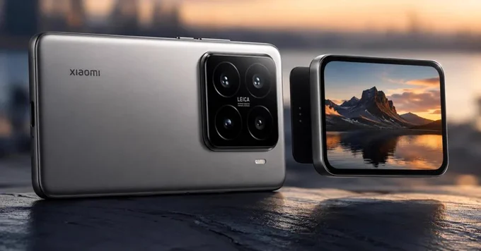 xiaomi 18 rimovibile display