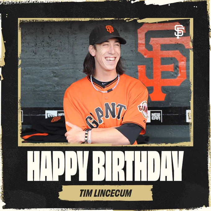 Birthday graphic for Lincecum