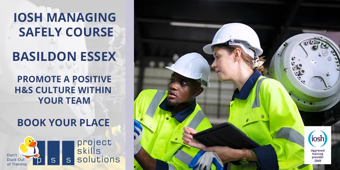 IOSH Managing Safely Course - Basildon