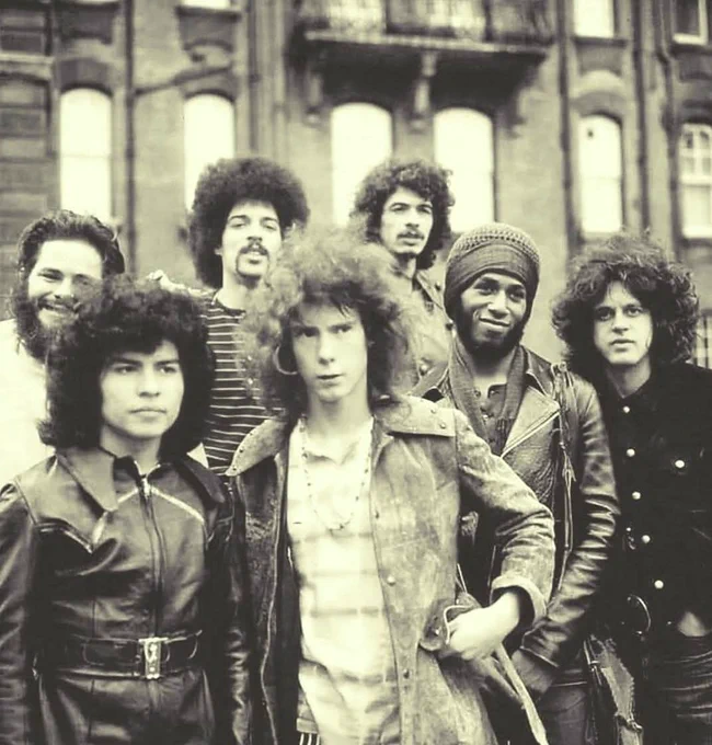 SANTANA  1970
Alberto Gianquinto, Mike Carabello, Carlos Santana,Jose "Chepito" Areas, Michael Shrieve, 
David Brown, Gregg Rolie

#SML #sheetmusic #Noten #partituras #spartiti 乐谱 樂譜

https://sheetmusiclibrary.website/