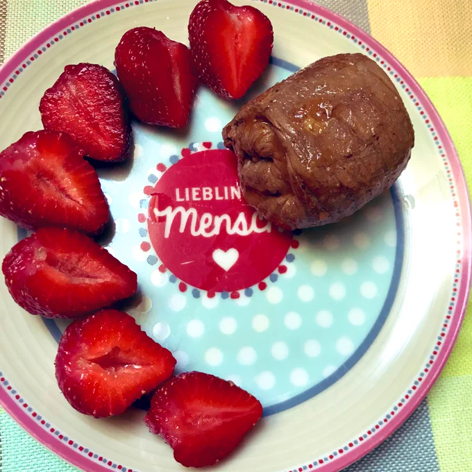 Rinder Rouladen mit Erfbeeren