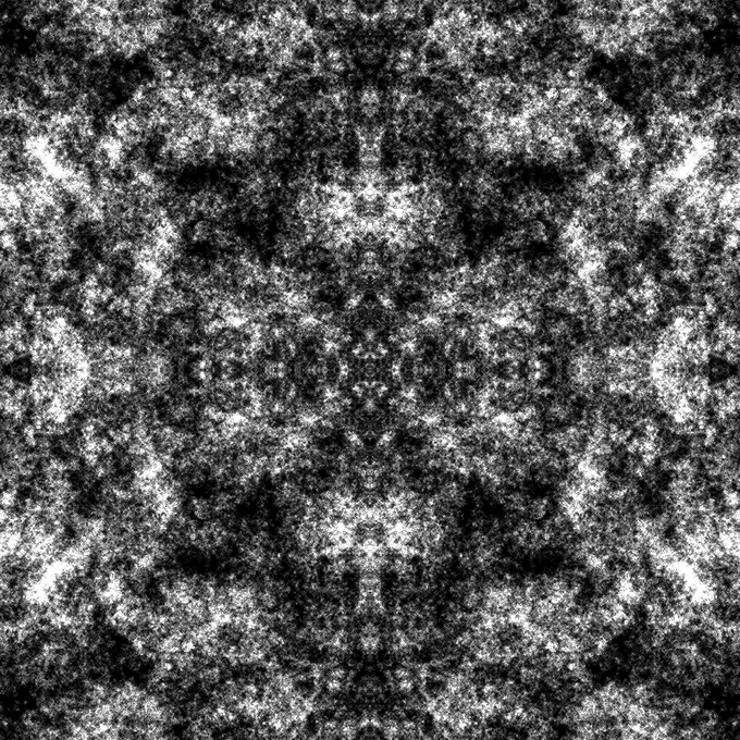 A randomly generated pattern