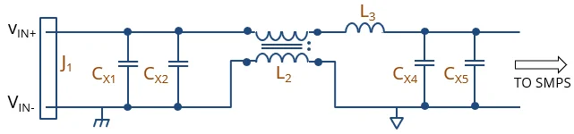a poor powerline filter design