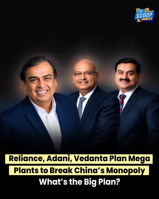 Reliance, Vedanta & Adani