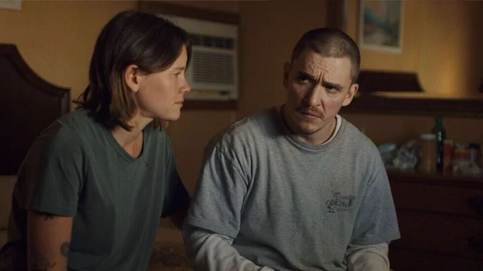 a man sits next to a woman in Cotton Fever