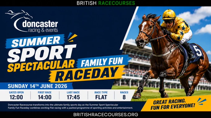 SUMMER SPORT SPECTACULAR FAMILY FUN RACEDAY at DONCASTER RACECOURSE - 14 June 2026