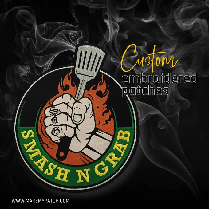 Create custom patches for your food truck, food service, or restaurant to showcase your brand and add a professional touch to your team's uniforms.

#RestaurantPatches #FoodTruckPatches #CustomPatches #FoodService #BrandIdentity #CustomEmbroidery #MakeMyPatch #TeamUniforms