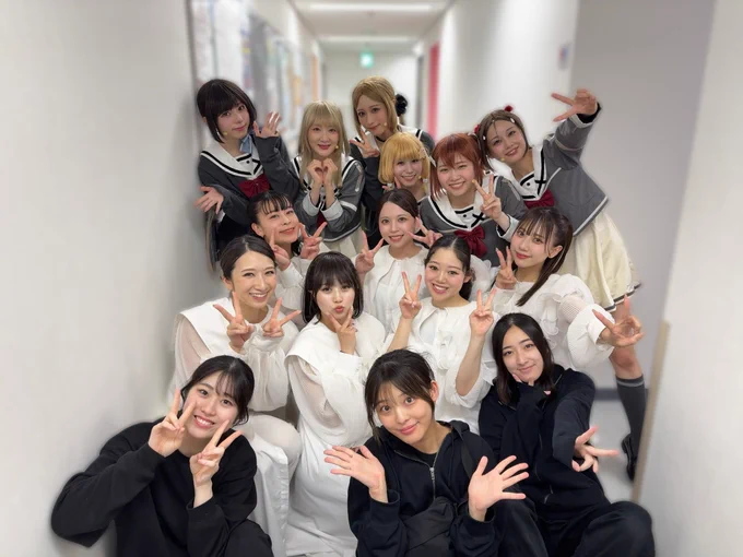 一緒に舞台を作り上げた仲間たち！
皆さんがだいすきです！！！！！