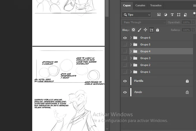 contexto, cada carpeta son 6 paginas en si, y cada pagina tiene un maximo de 2 paneles al estar en formato webtoon, asi que con matematicas serian como 72 paneles, y eso es en un solo archivo

por esto digo que me organice mal. es demasiado. y debo corregir esto para sacar algo antes de que termine la jodida serie jsjs
no lo digo como excusa, solo queria explayar mi problema. yo vere como solucionarlo