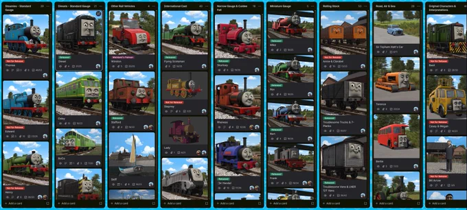Consider checking out Trello to see who can and can't be released: https://trello.com/b/eo1ZKFMu/mainland-studios