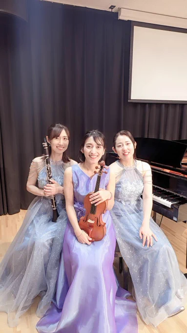 三人で集合写真！
