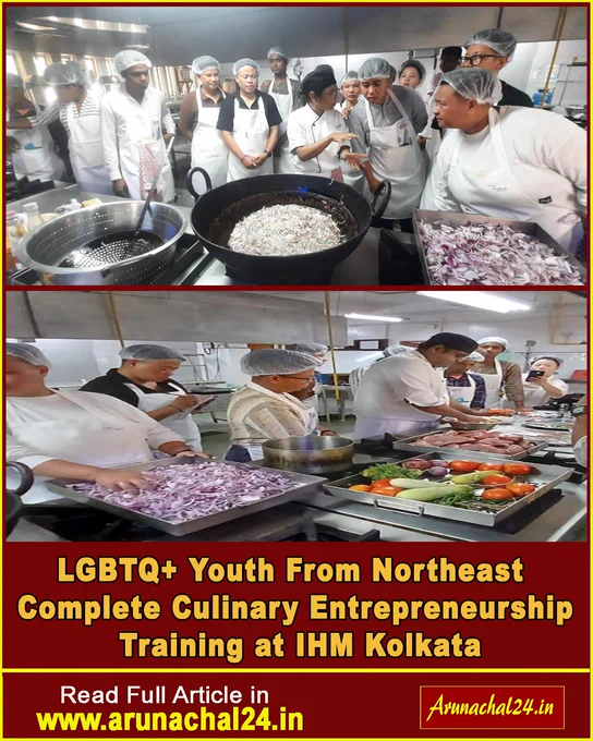 The five-day programme brought together LGBTQ  entrepreneurs from Arunachal Pradesh, Assam, Manipur and West Bengal for training in food production, bakery and business development.