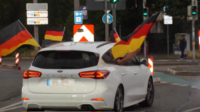 In Leipzig  feiert man das 7:1