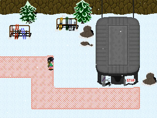 fangame: Amillusion (2019) location: ski resort
