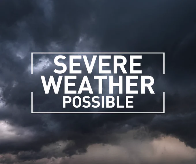 severe weather possible