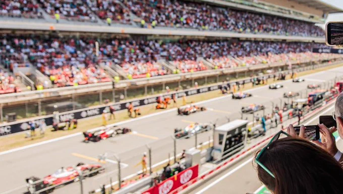 Graella de sortida del Gran Premi F1