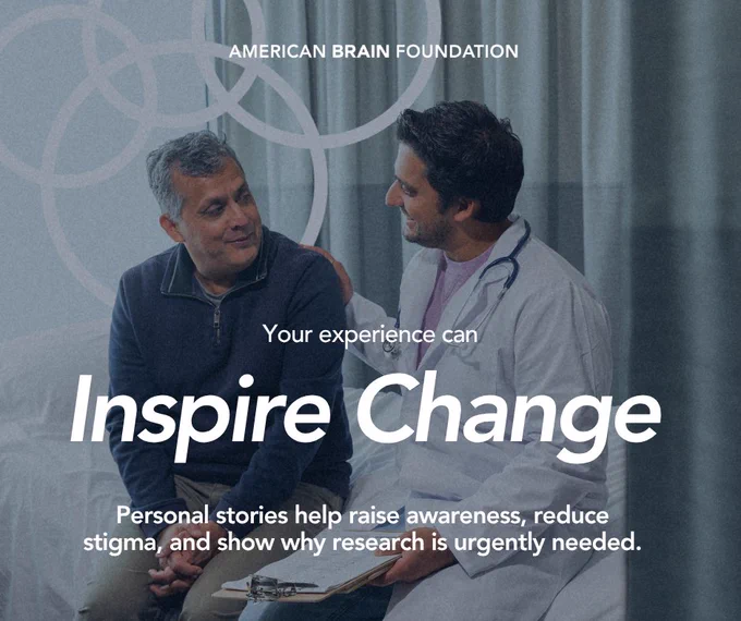 Your experience can inspire change. Personal stories help raise awareness, reduce stigma, and show why research is urgently needed.