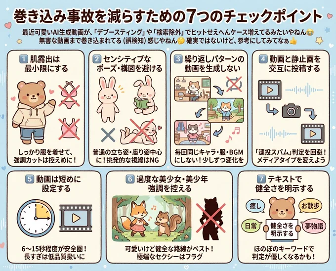巻き込み事故を減らすための7つのチェックポイント