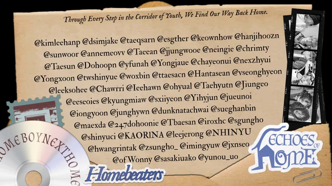 GDM 1–2:
@kimleehanp
@dsimjake
@taeqsarn
@esgther
@keownhow
@hanjihoozn
@sunwoor
@annemeovv
@Taeean
@jjungwooe
@neingie
@chrimty
@Taesun
@Dohoopn
@yfunah
@Yongjaue
@chayeonui
@nexzhyui
@Yongxoon
@twshinyue
@woxbin
@ttaesacn
@Hantasean
@vseonghyeon
@leeksohee
@Chawrri
@Ieehawn
@ohyual
@Taehyutn
@Jiungeo
@eeseoies
@kyungmiaw
@sxiiyeon
@Yihyjun
@jueunoi
@iongyoon
@junghywn
@dunknatachwai
@sueghanbin
@maexda
@247dohoonie
@Tbaesan
@iroxhc
@sgungho
@shinyuci
@KAORlNA
@leejerong
@NHINYU
@hwangrintak
@zsungho_
@imingyuw
@jxnseo
@ofWonny
@sasakiuako
@yunou_uo

Thank you so much!