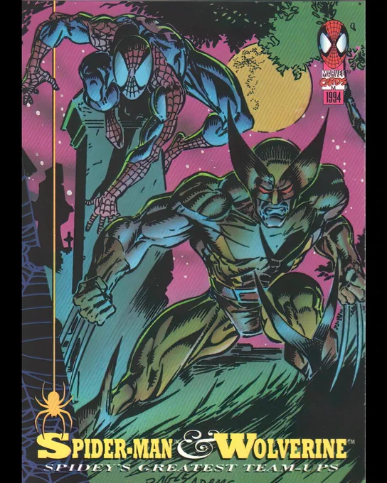 1994 Amazing Spider-Man #82 - Spider-Man and Wolverine