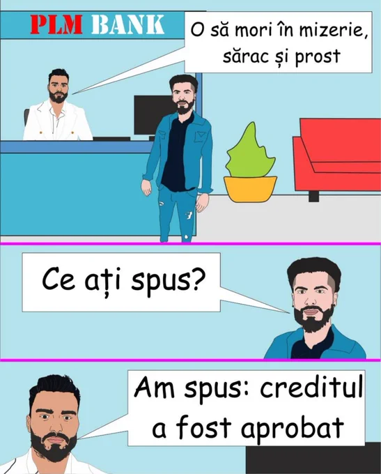 A apărut PLM Bank
Banca Centrală din Gusterland 